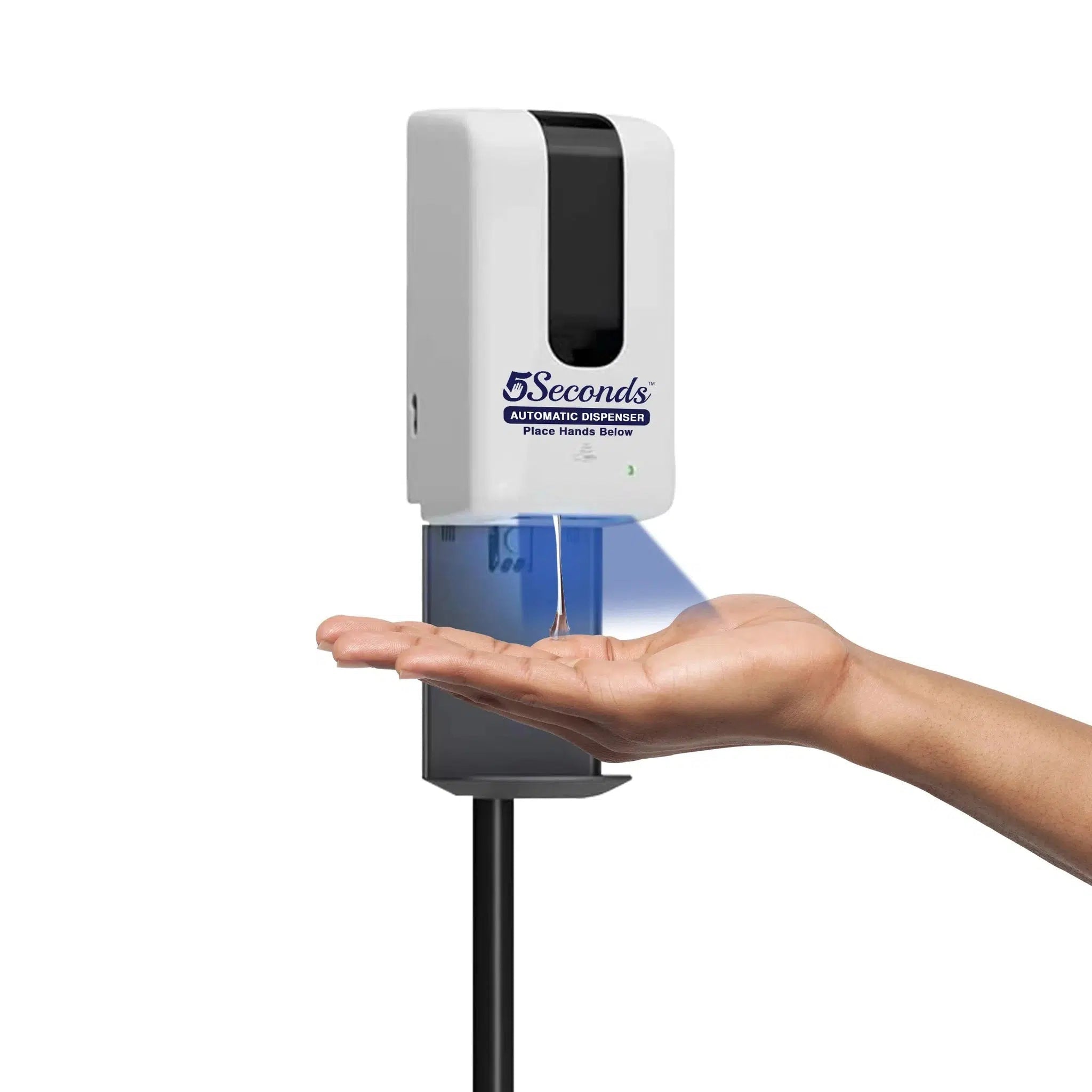 5Seconds, 5Seconds Hand Automatic Touchless with Floor Stand White Dispenser