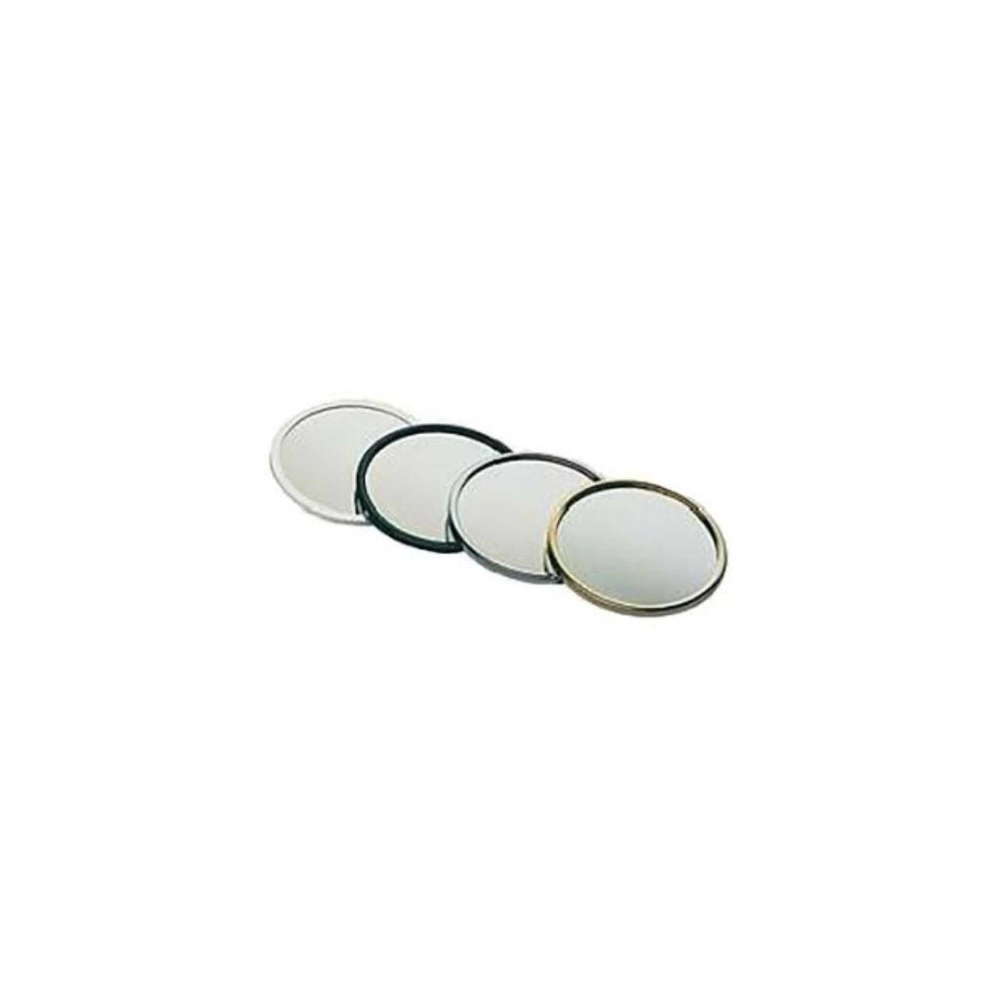 Aptations, 9" Brushed Brass 7X Lens for Neomodern Mirrors