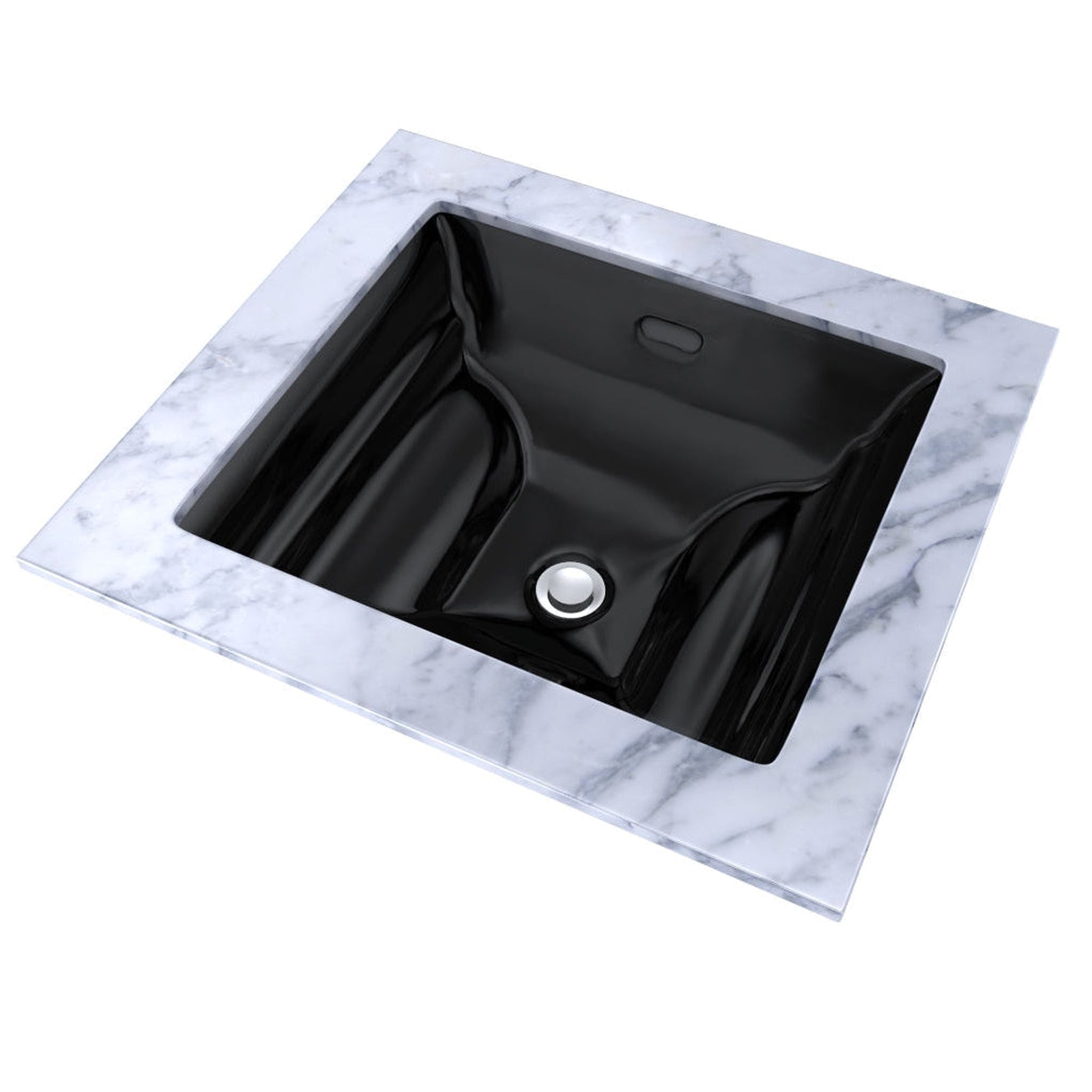 TOTO, Aimes 17" x 15" Ebony Rectangular Undercounter Lavatory Sink