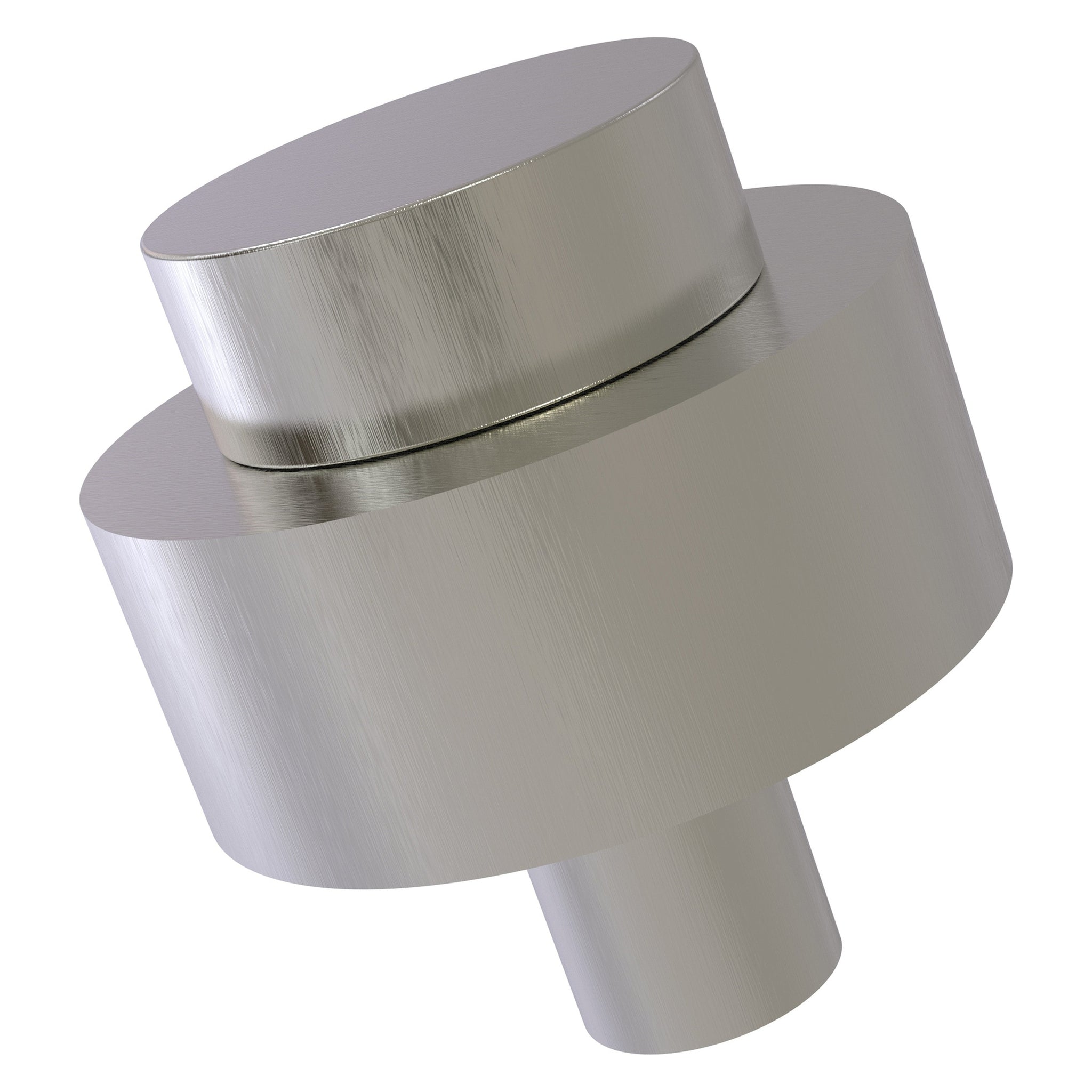 Allied Brass, Allied Brass 101 1.5" Satin Nickel Solid Brass Cabinet Knob